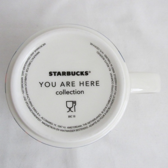 Starbucks Coffee Mug Zurich Switzerland You Are Here Collection 14 oz 2018 - Picture 5 of 8